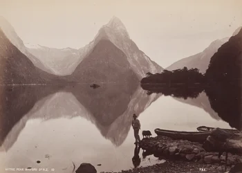 Mitre Peak, Milford Sound, NZ. Uit het album: Australaziatisch landschap